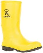 Kamik Stomp Gummistiefel, Yellow Black Sole, 24, Kindergummistiefel, K...