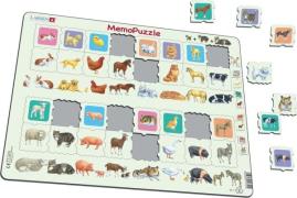 Larsen Mama und Junges Memopuzzle 32 Teile