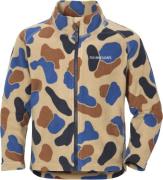 Didriksons Monte Fleecejacke, Beige Blob Camo, 80