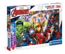 Marvel Brillant Puzzle, 104 Teile