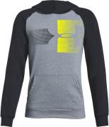 Under Armour Rival Logo Kapuzenpullover, Steel XS