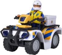 Feuerwehrmann Sam Polizei Quad mit Figur