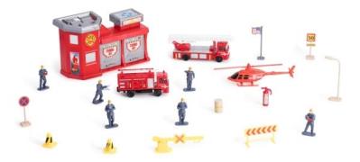 Alex's Garage Feuerwehrstation Spielset 20 Teile