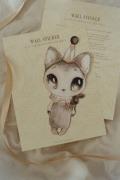 Mrs Mighetto Wallsticker, Dear Meow