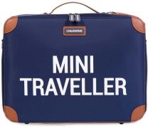 Childhome Mini Traveler Reisekoffer, Navy/White