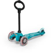 Micro Tretroller Drei Räder Mini 3-in-1 Deluxe, Türkis