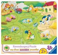 Ravensburger Knopfpuzzle Kleiner Bauernhof 9 Teile