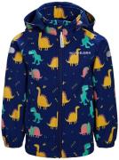 Nordbjørn Mollö Softshelljacke, Dinosaur Roar Blue Print, 80