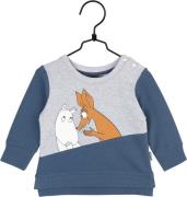 Mumin Furry Pullover, Blue, 56