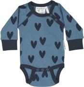 Geggamoja Body, Blue Heart, 62-68, Babykleidung