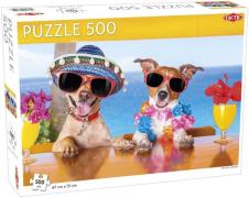 Tactic Puzzle Holiday Hounds 500 Teile