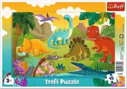 Trefl Puzzle Dinosaurier 15 Teile