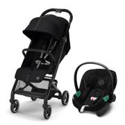 Cybex BEEZY Buggy inkl. Cybex Aton S2 Babyschale, Moon Black