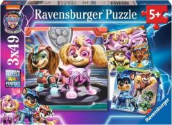 Ravensburger Paw Patrol The Mighty Movie Puzzles 3x49 Teile