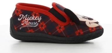 Disney Micky Maus Hausschuhe, Black/Red, 28