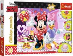 Trefl Minnie Maus Glitter Puzzle 100 Teile