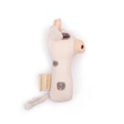 FILIBABBA Cow Rassel, Beige, Babyspielzeug