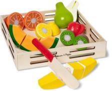 Melissa &  Doug Spielset Obst in einer Box mit Messer