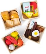 Melissa &  Doug Küchenspielzeug Lebensmittelgruppen Mit 4 Boxen