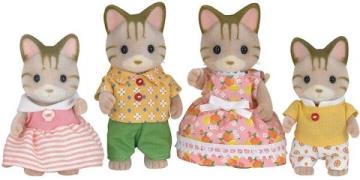 Sylvanian Families Figurenset Die Familie Streifenkatze