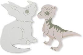 That's Mine Shane Holz-Wandhaken 2er-Pack Dinosaurier