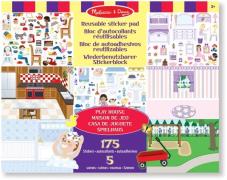 Melissa &  Doug Stickerbuch Spielhaus 175 Teile