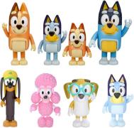 Bluey Figuren 4er-Pack Gemischte Auswahl