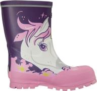 Viking Jolly Print Gummistiefel, Purple, 23, Kindergummistiefel, Kinde...