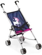 Bayer Design Puppenwagen Buggy, Blau/Rosa