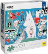 Mumin Comic Book Cover 4 Puzzle 500 Teile