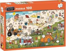 Kärnan LasseMajas Detektivbüro Puzzle 100 Teile