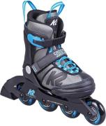 K2 Cadence B Ltd Inlineskates, Grau/Eisblau, S