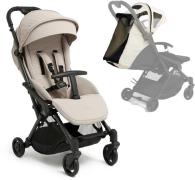 Beemoo Easy Fly Lux 4 Buggy inkl. Breezy Verdeck, Sand Beige/Off-White