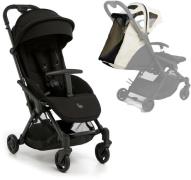 Beemoo Easy Fly Lux 4 Buggy inkl. Breezy Verdeck, Jet Black/Off-White