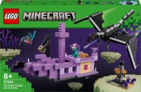 LEGO Minecraft 21264 Der Enderdrache und das Endschiff