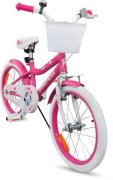 Pinepeak Heart Kinderfahrrad 18 Zoll, Rosa