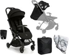 Beemoo Easy Fly Lux 4 Buggy mit Zubehörpaket, Jet Black