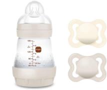 MAM Air Naturgummi Schnuller 0-6m &  Easy Start Babyflasche Anti-Kolik...