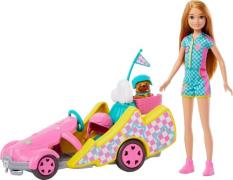 Barbie Stacie Puppe mit Gokart