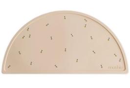 Mushie Tischset Silikon Bees, Beige