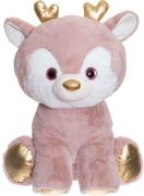 Teddykompaniet Plüschspielzeug 65 cm Reh, Rosa