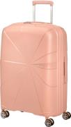 American Tourister StarVibe Spinner Koffer 70-77L, Metallic Peach