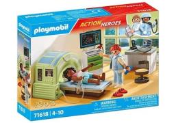 Playmobil 71618 Action Heroes Bausatz MRT mit Patient