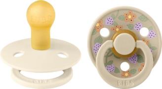 BIBS x Liberty Colour Strawberries Schnuller 2er-Pack Latex Größe 1, I...