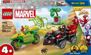 LEGO Spidey 11198 Actionspaß mit Spin und Electro in ihren Dino-Flitze...