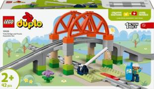 LEGO DUPLO Town 10426 Eisenbahnbrücke und Schienen – Erweiterungsset