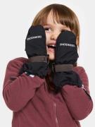 Didriksons Biggles Zip Fäustlinge, Black, 0-2 Jahre