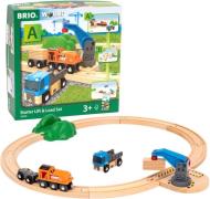 BRIO World 36104 Kran &  Last Starter-Set
