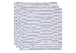 Jollein Musselintücher Miffy 3er-Pack, Navy