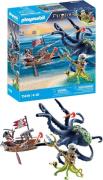 Playmobil 71419 Pirates Baukasten Kampf gegen den Riesenoktopus